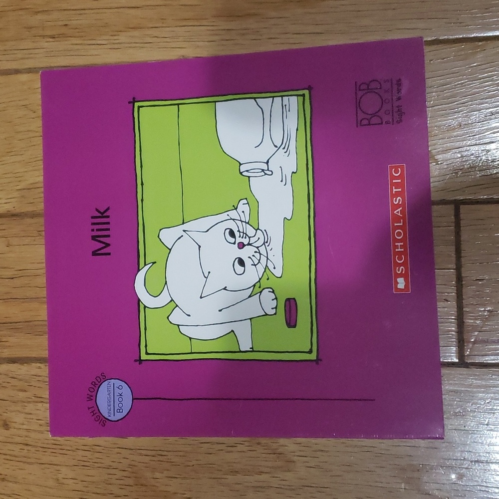 Milk Sight Words Book 6 Kindergarten